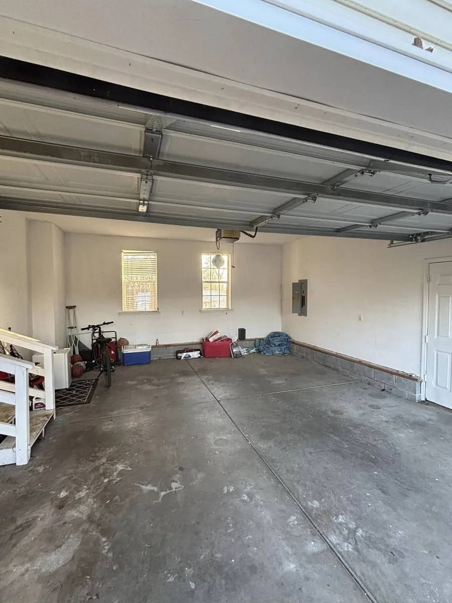 Clean garage after Trash Titans junk removal in Murfreesboro TN